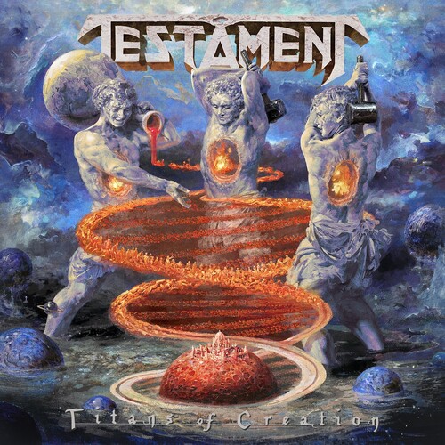 Testament - Titans Of Creation [Limited Edition Clear with Orange & Blue Splatter 2LP]