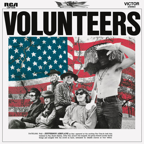 Jefferson Airplane - Volunteers vinyl record cover