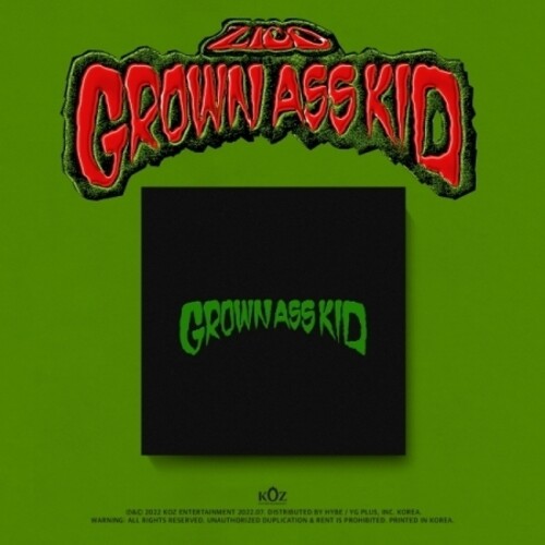 Grown Ass Kid - incl. 48pg Photo Book, Zimoticon Sticker + Poster