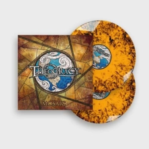 Mosaic - Orange with Black Dust Colored Vinyl [Import]