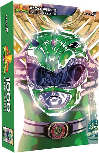 MIGHTY MORPHIN POWER RANGER - GREEN RANGER PUZZLE