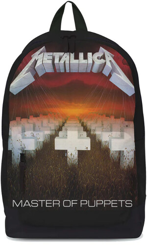 ROCKSAX METALLICA MASTER PUPPETS CLSSC BACKPK BLK