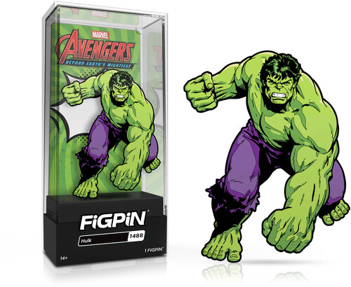 FIGPIN EXCL AVENGERS BEM HULK GITD ENML PIN 1488