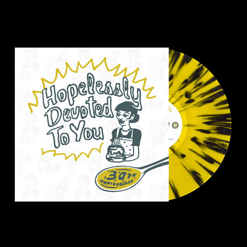 Hopelessly Devoted to You: 30th Anniversary (Various Artists) Yellow/Black Splatter