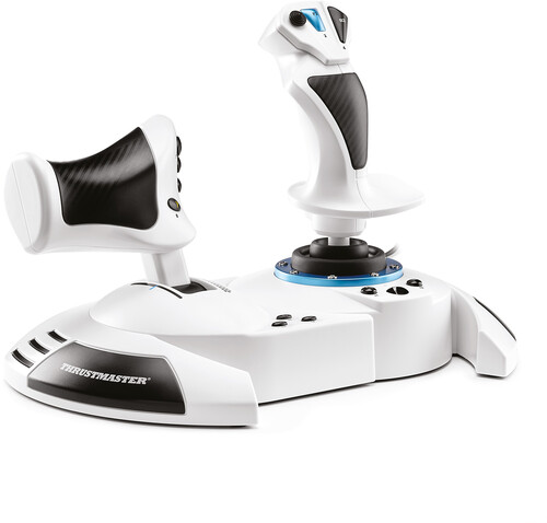 PC Accessory:  Flight - Control System - Thrustmaster T-Flight HOTAS One - Microsoft Flight Edition - White