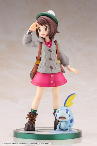 POKEMON - GLORIA WITH SOBBLE ARTFX J STATUE