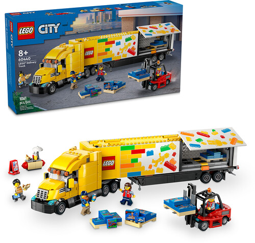 LEGO CITY BIG VEHICLES YELLOW DELIVERY TRUCK