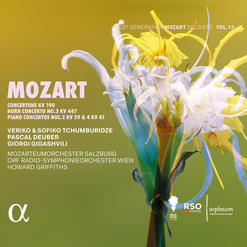 Mozart: Concertone, KV 190, Horn Concerto No. 3, KV 447, Piano Concertos Nos. 2, KV 39, & 4, KV 41