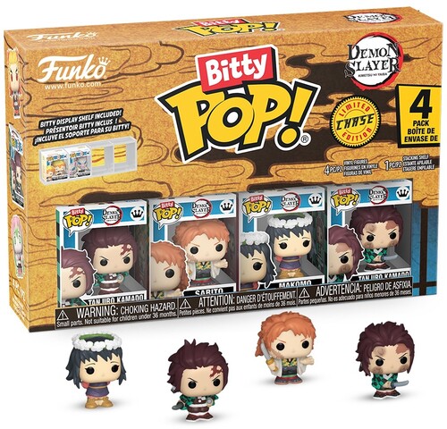 BITTY POP DEMON SLAYER TANJIRO 4 PACK