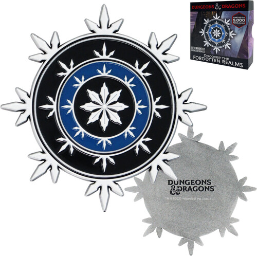D&D LIMITED EDITION NEVERWINTER HERALDRY MEDALLION