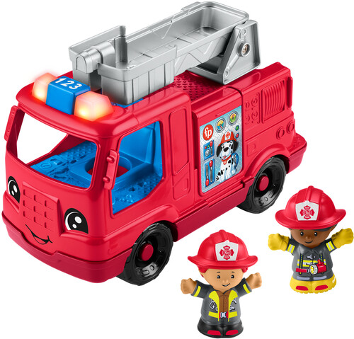 Fisher Price - Little People Fire Truck with Lights, Sounds & 2 Figures