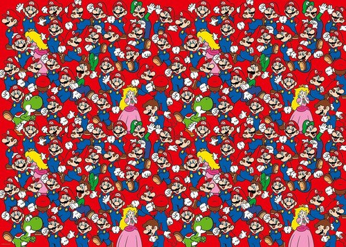 SUPER MARIO BROS CHALLENGE 1000 PIECE PUZZLE