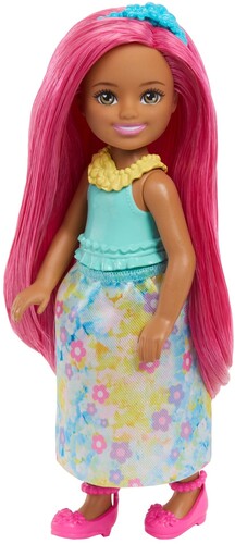 BARBIE FANTASY CHELSEA ROYAL WITH PINK HAIR
