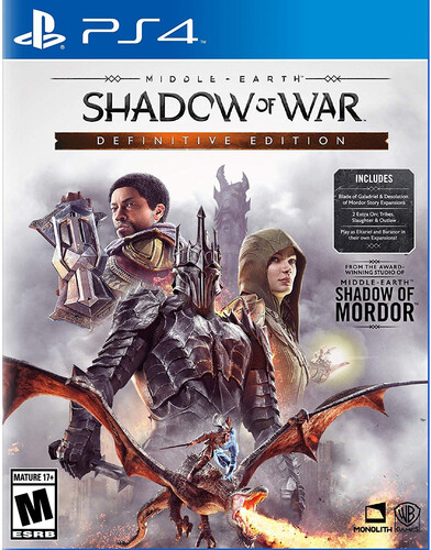 Middle Earth: Shadow of War - Definitive Edition for PlayStation 4