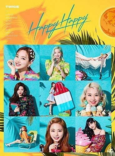 TWICE - Happy Happy vinyl record cover