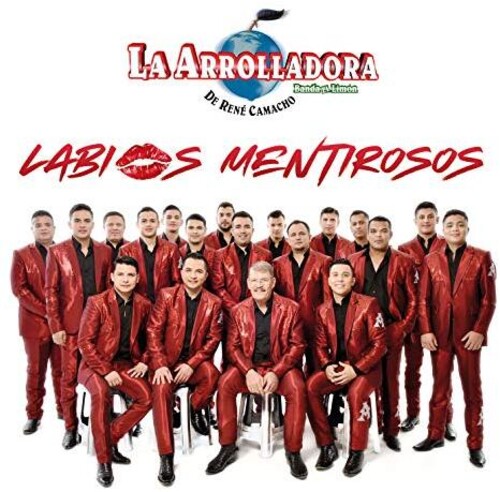Arrolladora Banda El Limon De Rene - Labios Mentirosos vinyl record cover