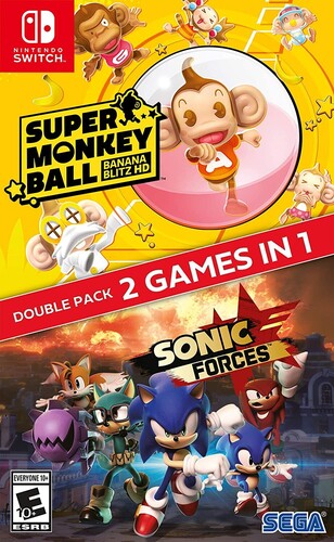 Swi Sonic Forces + Super Monkey Ball: Banana Blitz - Sonic Forces + Super Monkey Ball: Banana Blitz for Nintendo Switch