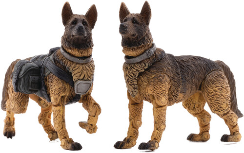 Dark Source Trading - Joy Toy Military Dog 1/18 Figure 2pk (Net) (Clcb)