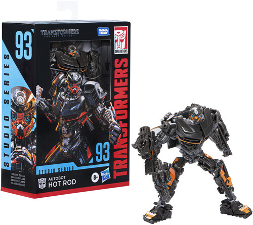 Transformers - Hasbro Collectibles - Transformers Studio Series 93 Deluxe Class Transformers: The Last Knight Autobot Hot Rod
