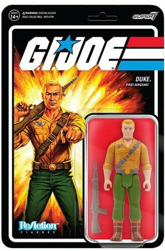 G.I. JOE REACTION FIGURES WAVE 2 - DUKE