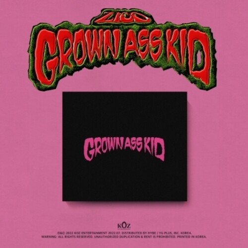 Grown Ass Kid - Jewel Case Version - incl. 16pg Booklet + Zimoticon Sticker