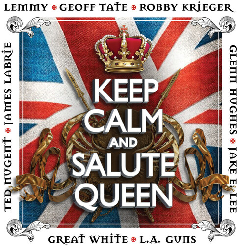 [Keep Calm & Salute Queen - red/ white (Various Artists)