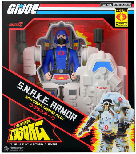 G.I. JOE SUPER CYBORG - S.N.A.K.E. ARMOR (GRAY)