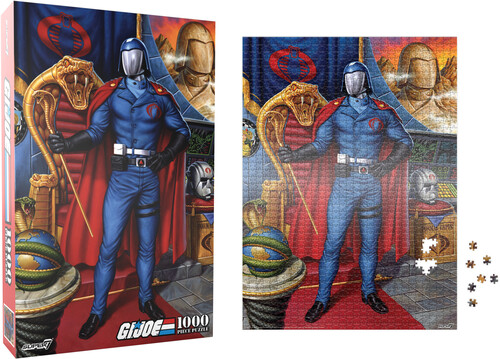 SUPER7 - G.I. JOE PUZZLES - COBRA COMMANDER PUZZLE