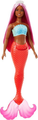 BARBIE FAIRYTALE MERMAID ORANGE TAIL