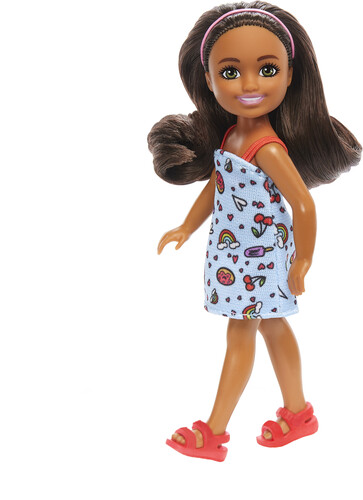 BARBIE CHELSEA FRIEND BLUE DRESS & HEADBAND