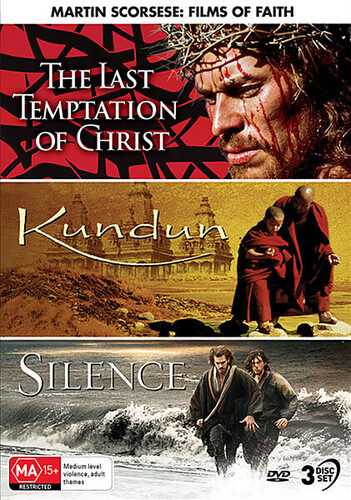 Martin Scorsese: Films of Faith (1988-2016) (The Last Temptation of Christ /  Kundun /  Silence) [Import]