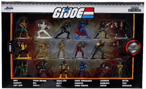 1.65 NANO METALFIGS GIJOE: 18-PACK