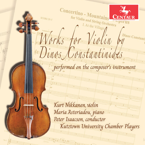 Works for Violin by Dinos Constantinides Performed on the Composer's Instrument