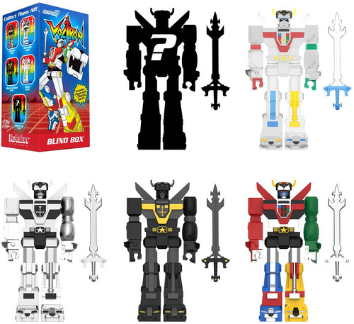 VOLTRON BLIND BOX WAVE 01 - BLIND BOX FLAT