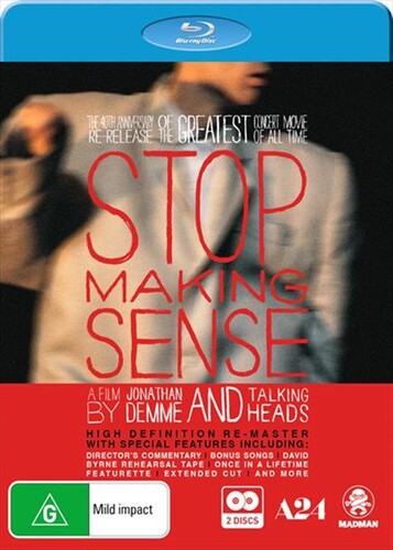 Stop Making Sense (40th Anniversary Special Edition) [Import]