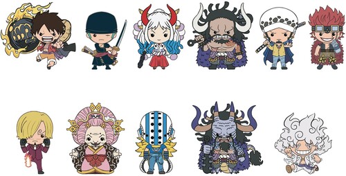 Monogram - One Piece 3D Foam Bag Clip - Series 5