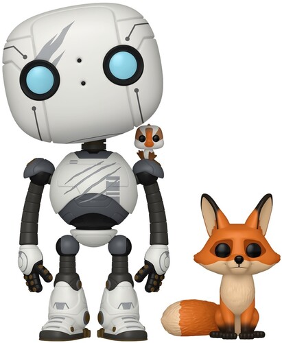 POP & BUDDY WILD ROBOT ROZ WITH BRIGHTBILL & FINK