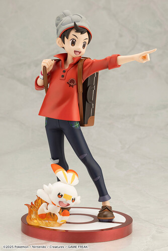 POKEMON - VICTOR WITH SCORBUNNY ARTFX J STATUE