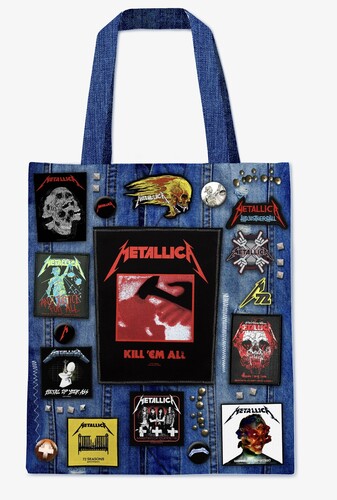 Rocksax - Metallica - Battle Bag - 16 X 16 Soft Polyester Bag with Web Handles