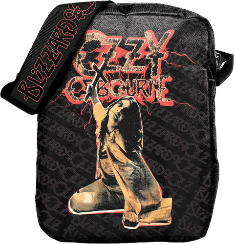 ROCKSAX OZZY OSBOURNE BLIZZARD CROSSBODY BAG BLK