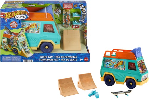 HOT WHEELS SKATE VAN PLAYSET
