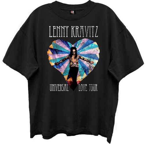 LENNY KRAVITZ UNIVERSAL LOVE SHIRT SM TSGV100LKRA1