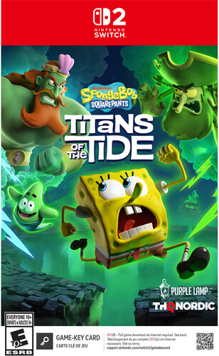 SpongeBob SquarePants Titans of the Tide (Game-Key Card) for Nintendo Switch 2