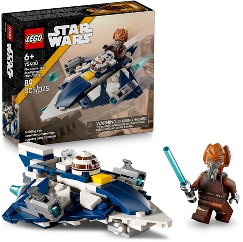 STAR WARS PLO KOONS JEDI STARFIGHTER MICROFIGHTER