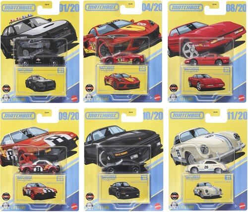 Mattel - Matchbox Premium 1:64 Collector 8-Piece F Assortment