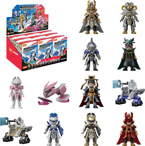 Blokees - Herospire - Warrior Version - Wv7:  Wisdom & Valor Model Kit  9ct Display