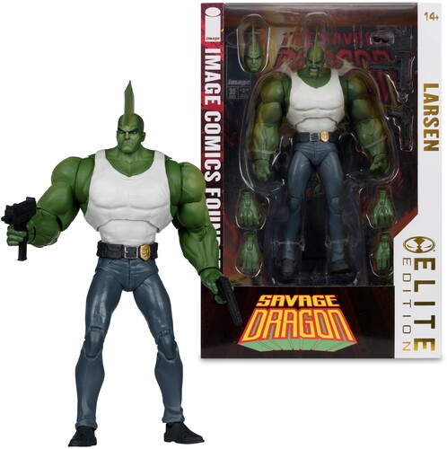 MCFARLANE ELITE ED 7IN SAVAGE DRAGON ACTION FIGURE