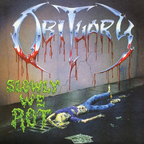 Obituary - Slowly We Rot (Bonus Tracks) [Corpse Blue with Blood Splatter]