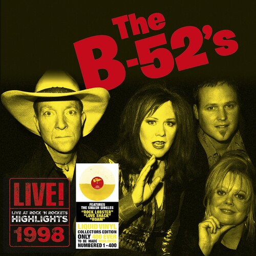 B-52's - Live At Rock 'n Rockets [Yellow Liquid]