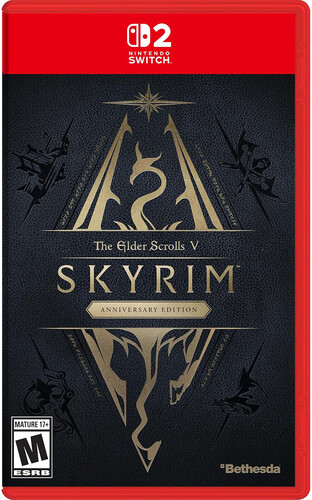 Skyrim Anniversary Edition for Nintendo Switch 2 (Code-in-Box)